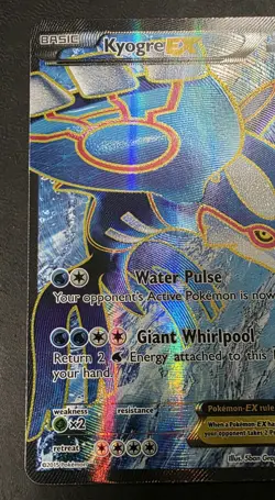 Kyogre EX 148/160 Full Art XY Primal Clash Holo 2015 LP Pokemon TCG Card - Image 2