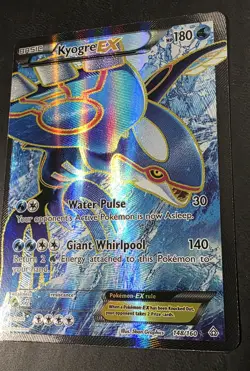 Kyogre EX 148/160 Full Art XY Primal Clash Holo 2015 LP Pokemon TCG Card - Image 3