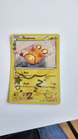 Dedenne RC10/RC32 Generations Holo 2016 Pokemon TCG Card Radiant Collection - Image 1