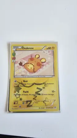 Dedenne RC10/RC32 Generations Holo 2016 Pokemon TCG Card Radiant Collection - Image 3