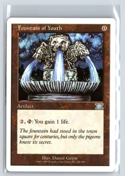 (2X) Fountain of Youth Sixth Edition Uncommon - MTG Magic the Gathering Card - Image 3