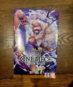 One Piece Card Game Starter Deck EX Gear 5 ST-21 Monkey D. Luffy (Deck Only) - Image 1