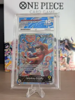 Monkey D Luffy Op15-098 Leader Parallel Alt Art One Piece Card English ACE 10 - Image 1