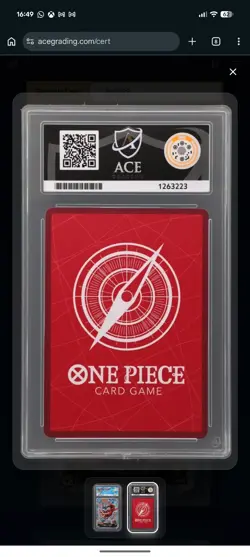 Monkey D Luffy Op15-098 Leader Parallel Alt Art One Piece Card English ACE 10 - Image 4
