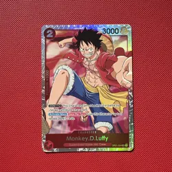 Monkey D. Luffy OP01-024 SR - One Piece Card Game - Image 1