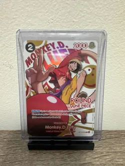 Monkey D. Luffy OP16-095 (ENGLISH) - One Piece x Round 1 Promo Card - Image 1