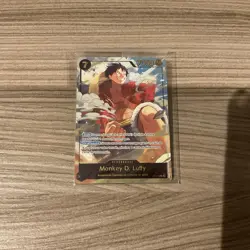 Monkey D. Luffy Japan Expo Promo P-075 One Piece Card FRENCH EXCLUSIVE SEALED - Image 1