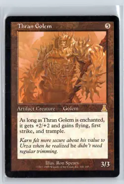 (7X) Thran Golem Urza's Destiny Rare - MTG Magic the Gathering Card - Image 3