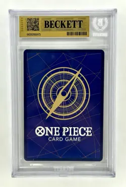 Bandai One Piece Card Game Monkey D. Luffy OP13-118 SEC Secret Rare Foil BGS 9.5 - Image 2