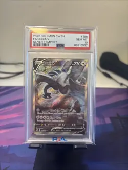 2022 Pokemon SWSH Silver Tempest Lugia V Full Art #186/195 PSA 10 GEM MINT - Image 1