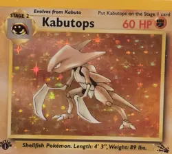 Pokemon TCG Kabutops Holo Rare 1st Edition Fossil, 9/62, Vintage WOTC TAG 8.5 - Image 3