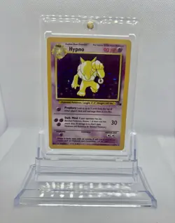WOTC Pokemon TCG Hypno 8/62 Fossil Holo Rare Unlimited 90 HP Eng 1999🔥 - Image 1
