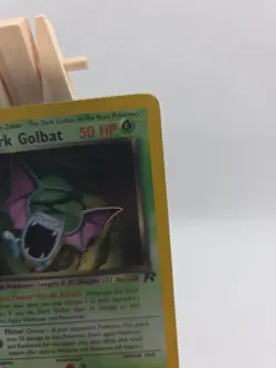 Pokemon Dark Golbat TCG Team Rocket Holo Card 7/82 Unlimited Rare - Image 2