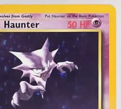 Haunter 6/62 Fossil Holo Rare 1999 Vintage WOTC Unlimited Pokemon TCG Card LP+ - Image 3