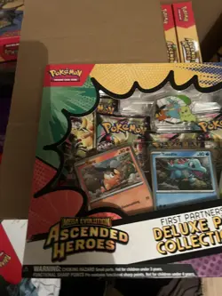 Pokemon TCG | Ascended Heroes | First Partners Deluxe Pin Collection | Sealed - Image 3