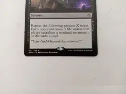 MTG Torment of Hailfire Hour of Devastation 077/169 Magic the Gathering HOU Rare - Image 3