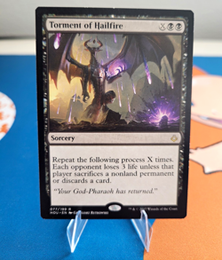 MTG Torment of Hailfire 077/199 Hour of Devastation Rare Black Sorcery EN - Image 1