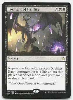 Torment of Hailfire - NM Near Mint - HOU Hour of Devastation # 77 - MTG Magic - Image 1