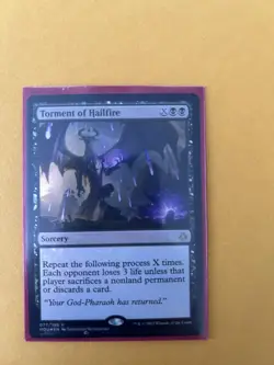MTG Torment of Hailfire Hour of Devastation 077/199 Foil Rare - Image 3