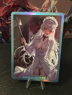 Belfast Azur Lane LR-15 Goddess Story No Doubt Getting Wet Card Waifu - Image 1