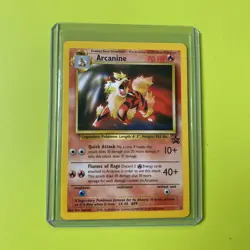 Arcanine Black Star Promo 6 Pokemon Trading Card - Image 1