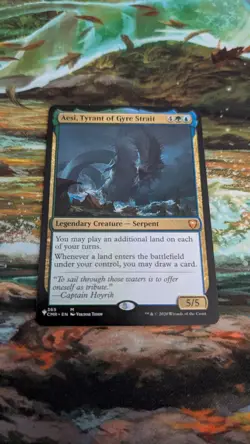 Aesi Tyrant of Gyre Strait NM/M MTG Mystery Booster 2 The List Magic Card - Image 1