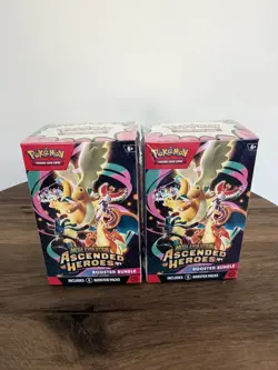 2x Pokemon TCG Ascended Heroes Booster Bundle - New & Sealed - Fast Dispatch ✅ - Image 1