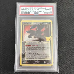 Umbreon - Gold Star - PSA 10 - Gem Mint 17/17 Pokemon - 25th Celebrations - Image 3