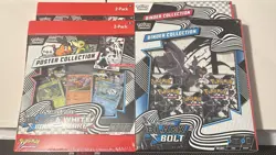 Pokemon Black Bolt and White Flare Binder + Poster Collection Sam's Club Bundles - Image 1