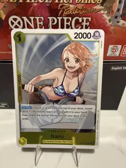 Nami () OP15-108 English Adventure on Kami's Island - One Piece Card - NM - Image 1