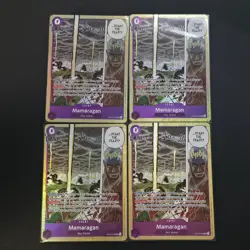 4x Mamaragan OP15-078 SR English Adventure on Kami's Island - One Piece - NM - Image 1