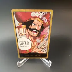 2025 One Piece Carrying On His Will Don!! Card Alternate Art Gold #DON - Image 1