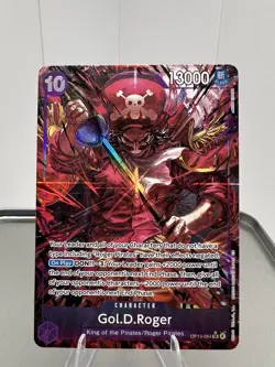 Gol.D.Roger (064) (Alternate Art) OP13-064 Carrying On His Will One Piece Foil - Image 1