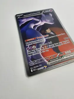 Team Rocket's Mewtwo EX 281/217 Pokemon TCG: Acended Heros SIR M/NM PRISTINE - Image 2