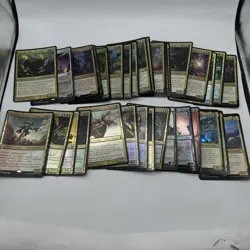 Lot Of 32 Magic The Gathering Oversized Commander Cards MTG - Image 1