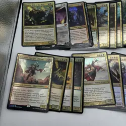 Lot Of 32 Magic The Gathering Oversized Commander Cards MTG - Image 2