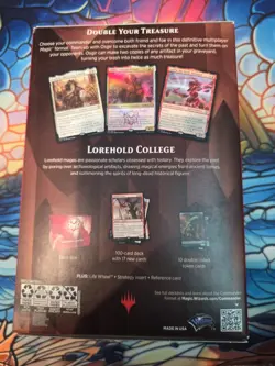 Wizards of the Coast Magic the Gathering: Lorehold Legacies EDH deck - sealed - Image 2