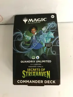 Magic: The Gathering Secrets of Strixhaven Commander Deck - Quandrix Unlimited ( - Image 1
