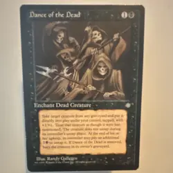 Wizards of the Coast Magic the Gathering MTG - Ice Age 1995 Dance of the Dead - Image 1
