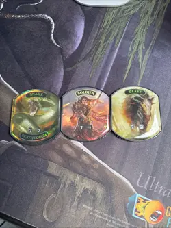 3x Official Wizards of The Coast Tokens MTG Magic The Gathering - Image 1