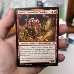 Wizards of the Coast MTG Kediss, Emberclaw Familiar 188 Commander Legends EN - Image 1