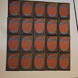 Wizards of the Coast Magic: The Gathering Vintage Blue Lot - River Merfolk, 20 … - Image 2