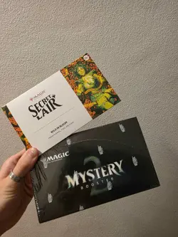 Mystery Booster 2 Box & WILD IN BLOOM Secret Lair SEALED MTG Magic the Gathering - Image 1