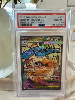 PSA 10 Mega Dragonite EX 232/193 M2a Mega Dream MA Attack Rare Japanese POKEMON - Image 1
