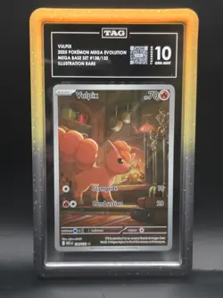 Vulpix 138/132 - TAG 10 - Illustration Rare - ME Mega Evolution - Pokemon TCG - Image 1