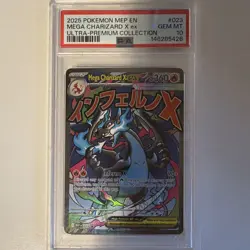 Pokemon Mega Charizard X Ex #023 Mega Evolution Promo English Holo EX PSA 10 - Image 1