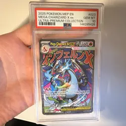 Pokemon Mega Charizard X Ex #023 Mega Evolution Promo English Holo EX PSA 10 - Image 3