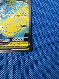 Pokemon TCG Mega Venusaur EX Full Art 155/132 Mega Evolutions NM - Image 5