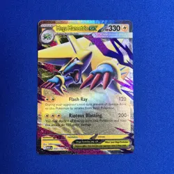 Pokemon TCG Mega Manectric EX Meg 050/132 Double Rare Mega Evolution NM - Image 1