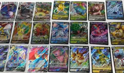Lot of 60 V, VMax, and VStar Pokemon Trading Cards - Image 3